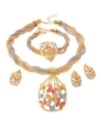 Gold Plated Necklace Set