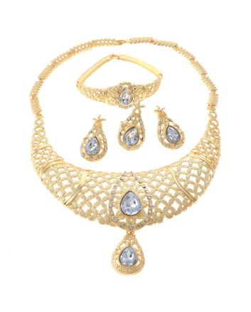 Gold Plated Necklace Set