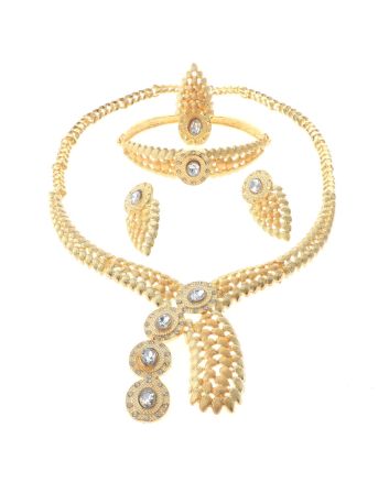 Gold Plated Necklace Set
