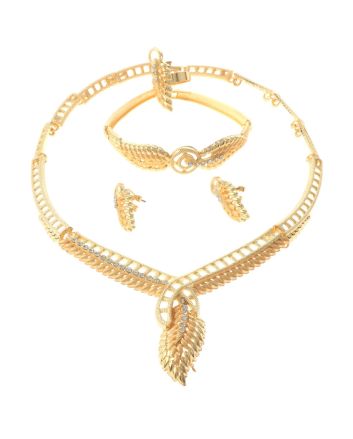 Gold Plated Necklace Set