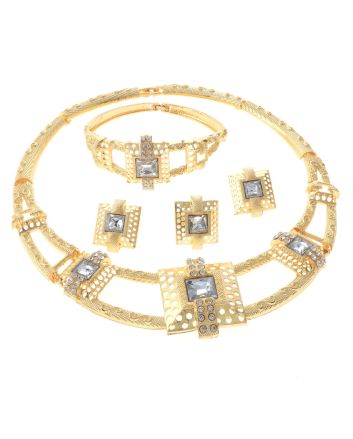 Gold Plated Necklace Set