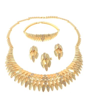Gold Plated Necklace Set