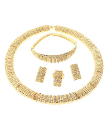Gold Plated Necklace Set