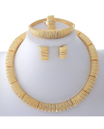 Gold Plated Necklace Set