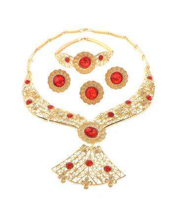 Gold Plated Necklace Set