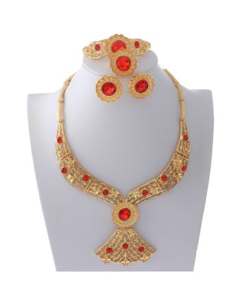 Gold Plated Necklace Set