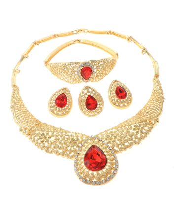 Gold Plated Necklace Set