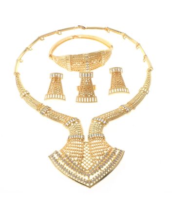 Gold Plated Necklace Set