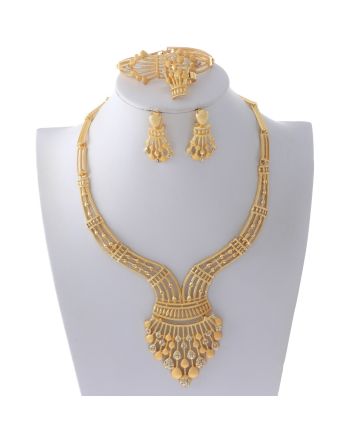 Gold Plated Necklace Set