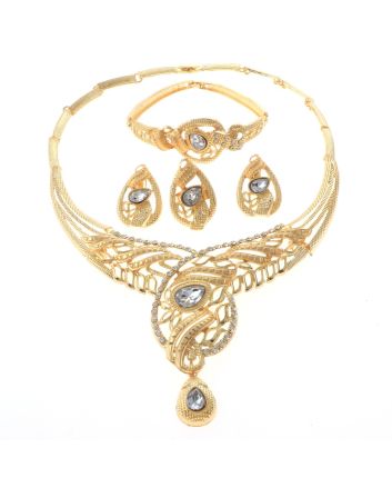 Gold Plated Necklace Set