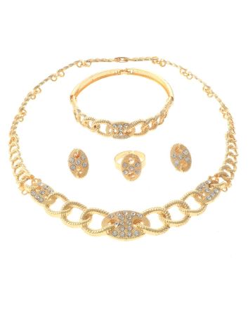 Gold Plated Necklace Set
