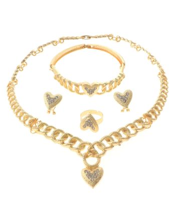 Gold Plated Necklace Set