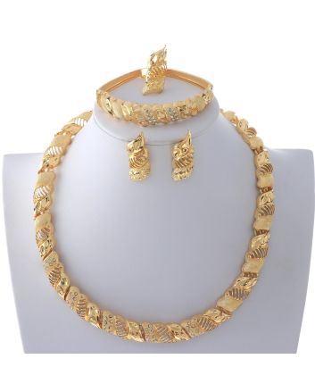 Gold Plated Necklace Set