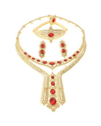 Gold Plated Necklace Set