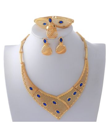 Gold Plated Necklace Set
