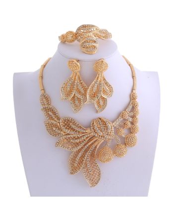 Gold Plated Necklace Set