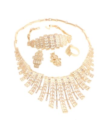Gold Plated Necklace Set