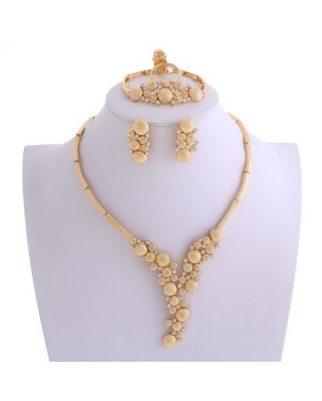 Gold Plated Necklace Set