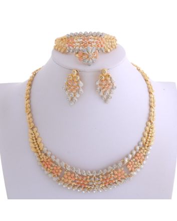 Gold Plated Necklace Set