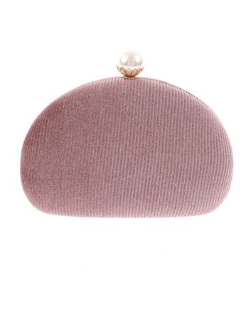 Fashion Glitter Suede Evening Clutch Bag