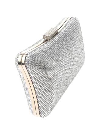 Rhinestone Evening Clutch Bag