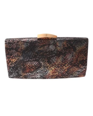 FASHION LEATHERETTE EVENING BAG