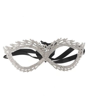 Fashion Rhinestone Evening Mask 