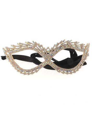 Fashion Rhinestone Evening Mask 
