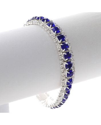 Rhinestone Latch Bracelet
