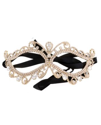 Fashion Rhinestone Evening Mask