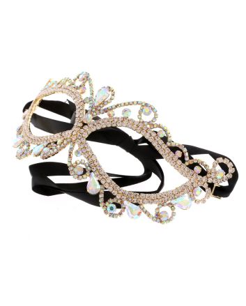 Fashion Rhinestone Evening Mask