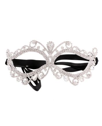 Fashion Rhinestone Evening Mask