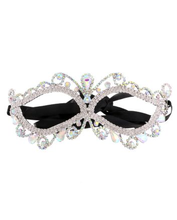 Fashion Rhinestone Evening Mask