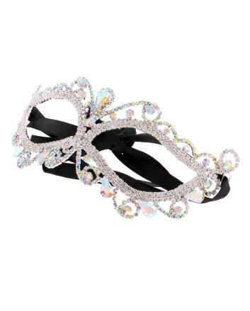 Fashion Rhinestone Evening Mask