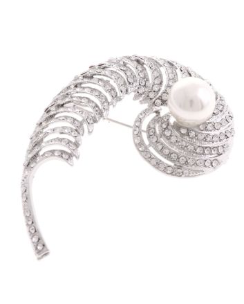 Rhinestone Brooch