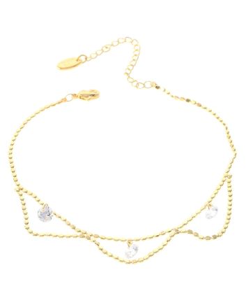 Gold Plated Anklet