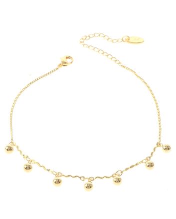 Gold Plated Anklet