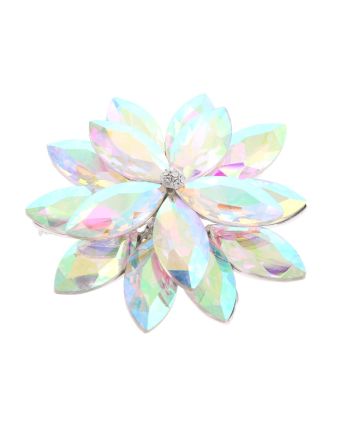 CRYSTAL BROOCH