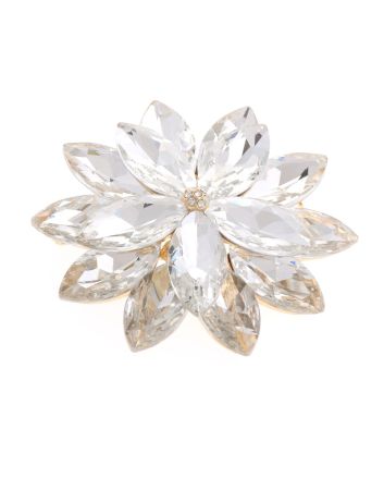CRYSTAL BROOCH