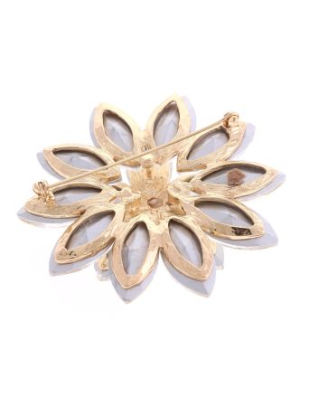 CRYSTAL BROOCH