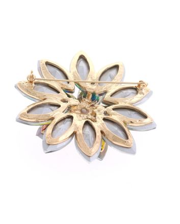 CRYSTAL BROOCH