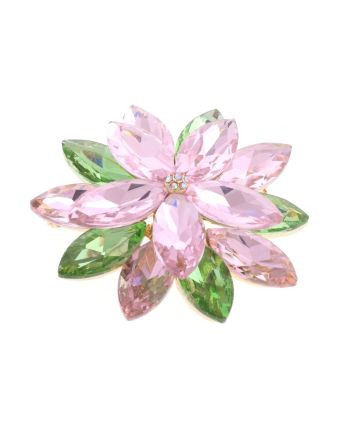 CRYSTAL BROOCH