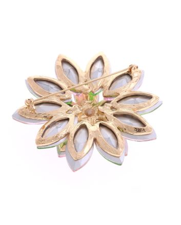 CRYSTAL BROOCH