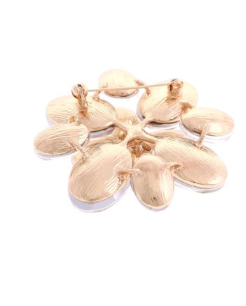 CRYSTAL BROOCH