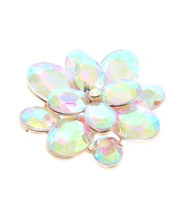 CRYSTAL BROOCH