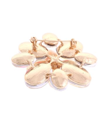 CRYSTAL BROOCH