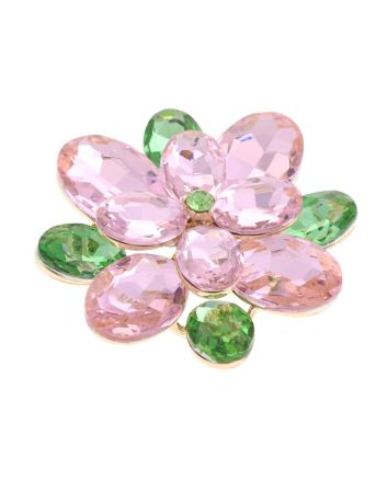 CRYSTAL BROOCH