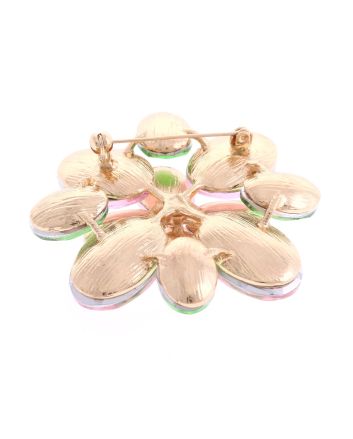 CRYSTAL BROOCH