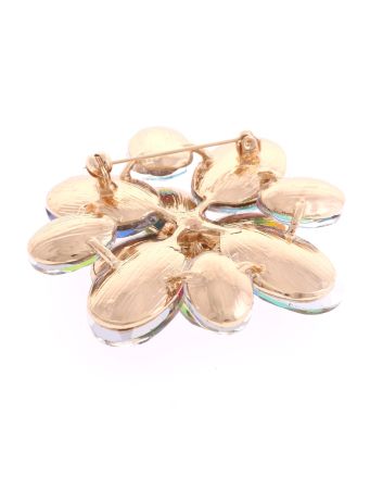 CRYSTAL BROOCH