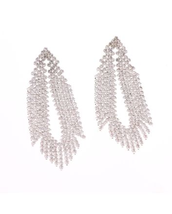 Rhinestone Post Earrings